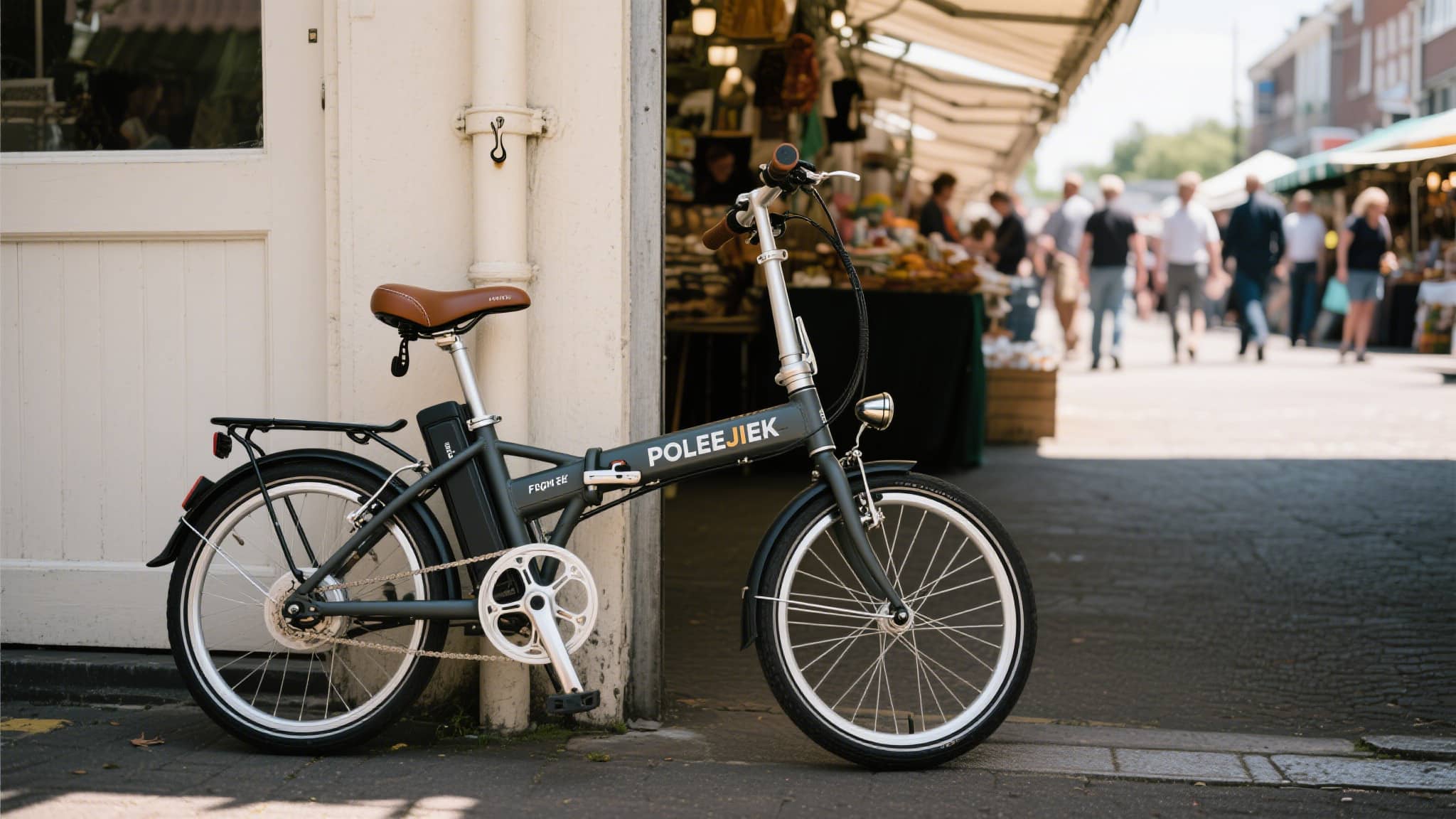 folding electric bike,foldable ebike,urban commuter ebike,electric bike for city,POLEEJIEK folding bikes,B2B electric bike,compact e-bike